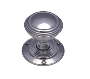 Heritage Brass Goodrich Mortice Door Knobs, Polished Chrome (sold in pairs)
