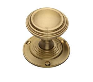 Heritage Brass Goodrich Mortice Door Knobs, Satin Brass (sold in pairs)
