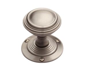Heritage Brass Goodrich Mortice Door Knobs, Satin Nickel  (sold in pairs)