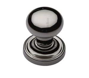 Heritage Brass Hampstead Mortice Door Knobs, Polished Nickel (sold in pairs)
