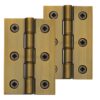 Heritage Brass 3 Inch Heavier Duty Double Phosphor Washered Butt Hinges, Antique Brass  (sold in pairs)