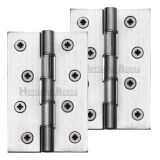 Heritage Brass 4" x 2 5/8" Heavier Duty Double Phosphor Washered Butt Hinges, Satin Chrome -   (sold in pairs)