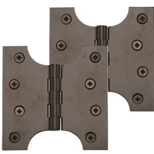 Heritage Brass 4 Inch Parliament Hinges, Matt Bronze (sold in pairs)
