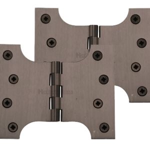 Heritage Brass 5 Inch Parliament Hinges, Matt Bronze  (sold in pairs)