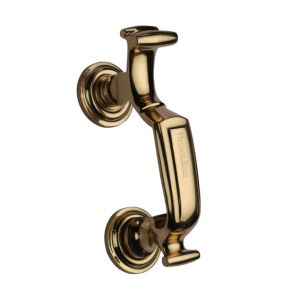 Heritage Brass Doctor Door Knocker, Polished Brass