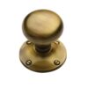 Heritage Brass Kensington Mortice Door Knobs, Antique Brass - KEN980-AT (sold in pairs)