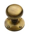 Heritage Brass Kensington Mortice Door Knobs, Antique Brass – KEN980-AT (sold in pairs)