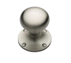 Heritage Brass Kensington Mortice Door Knobs, Satin Nickel  (sold in pairs)