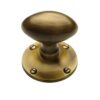 Heritage Brass Mayfair Mortice Door Knobs, Antique Brass  (sold in pairs)