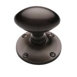 Heritage Brass Mayfair Mortice Door Knobs, Matt Bronze  (sold in pairs)