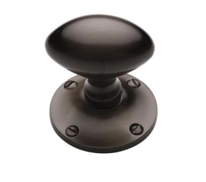 Heritage Brass Mayfair Mortice Door Knobs, Matt Bronze (sold in pairs)