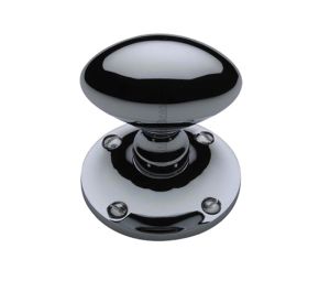 Heritage Brass Mayfair Mortice Door Knobs, Polished Chrome (sold in pairs)