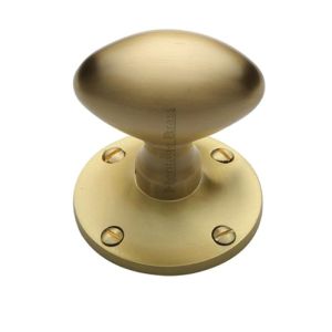 Heritage Brass Mayfair Mortice Door Knobs, Satin Brass  (sold in pairs)