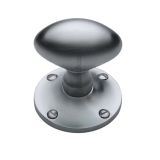 Heritage Brass Mayfair Mortice Door Knobs, Satin Chrome (sold in pairs)