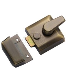 Heritage Brass Rim Cylinder Nightlatch (40mm OR 60mm), Antique Brass