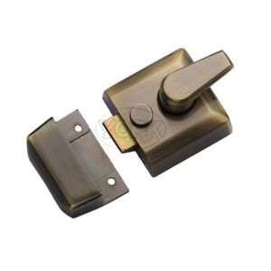 Heritage Brass Rim Cylinder Nightlatch (40mm OR 60mm), Antique Brass