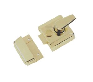 Heritage Brass Rim Cylinder Nightlatch (40mm OR 60mm), Satin Brass