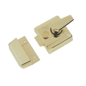 Heritage Brass Rim Cylinder Nightlatch (40mm OR 60mm), Satin Brass