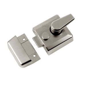 Heritage Brass Rim Cylinder Nightlatch (40mm OR 60mm), Satin Nickel