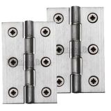 Heritage Brass 3 Inch Double Phosphor Washered Butt Hinges, Satin Chrome (sold in pairs)