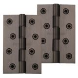 Heritage Brass 4" x 2 5/8" Double Phosphor Washered Butt Hinges, Matt Bronze (sold in pairs)