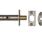 Heritage Brass Hex/Rack Bolt Without Turn, Satin Nickel