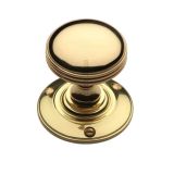 Heritage Brass Richmond Mortice Door Knobs, Polished Brass  (sold in pairs)