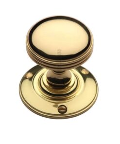 Heritage Brass Richmond Mortice Door Knobs, Polished Brass  (sold in pairs)