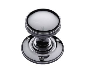 Heritage Brass Richmond Mortice Door Knobs, Polished Chrome  (sold in pairs)