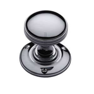 Heritage Brass Richmond Mortice Door Knobs, Polished Chrome  (sold in pairs)