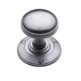 Heritage Brass Richmond Mortice Door Knobs, Satin Chrome  (sold in pairs)