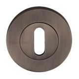 Heritage Brass Standard Key Escutcheon, Matt Bronze