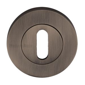 Heritage Brass Standard Key Escutcheon, Matt Bronze