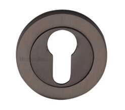 Heritage Brass Euro Profile Key Escutcheon, Matt Bronze