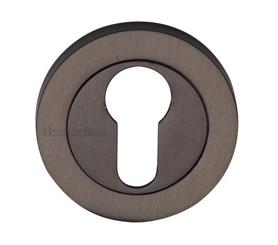 Heritage Brass Euro Profile Key Escutcheon, Matt Bronze