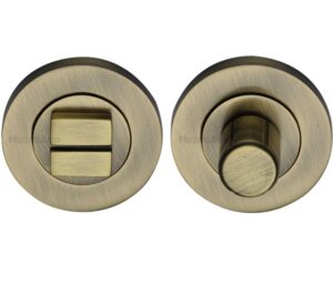 Heritage Brass Round Turn & Release (53mm Diameter), Antique Brass -
