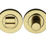Heritage Brass Round Turn & Release (53mm Diameter), Polished Brass