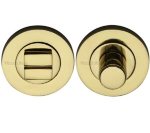 Heritage Brass Round Turn & Release (53mm Diameter), Polished Brass -