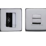 Heritage Brass Square 54mm x 54mm Turn & Release, Polished Chrome