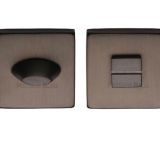 Heritage Brass Square 54mm x 54mm Turn & Release, Matt Bronze