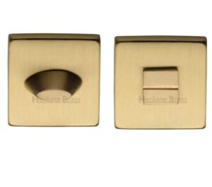 Heritage Brass Square 54mm x 54mm Turn & Release, Satin Brass -