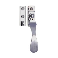 Heritage Brass Wedge Pattern Locking Casement Fastener (127mm), Polished Chrome