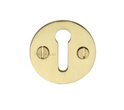 Heritage Brass Standard Key Escutcheon, Satin Brass