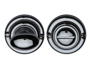 Heritage Brass Round 45mm Diameter Turn & Release, Polished Chrome