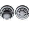 Heritage Brass Round 45mm Diameter Turn & Release, Satin Chrome -