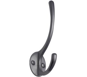 Heritage Brass Hat & Coat Hook (130mm Height), Satin Chrome