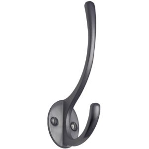 Heritage Brass Hat & Coat Hook (130mm Height), Satin Chrome