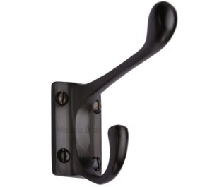 Heritage Brass Hat & Coat Hook (86mm Projection), Matt Bronze
