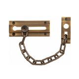 Heritage Brass Door Chain (100mm), Antique Brass