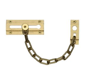 Heritage Brass Door Chain (100mm), Satin Brass -